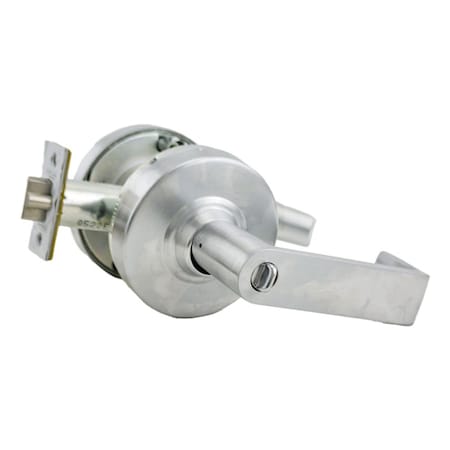 Schlage Commercial Schlage Commercial ND92LRHO626 ND Series Vandlgard Entry Less Cylinder Rhodes 13-247 Latch 10-025 ND92LRHO626